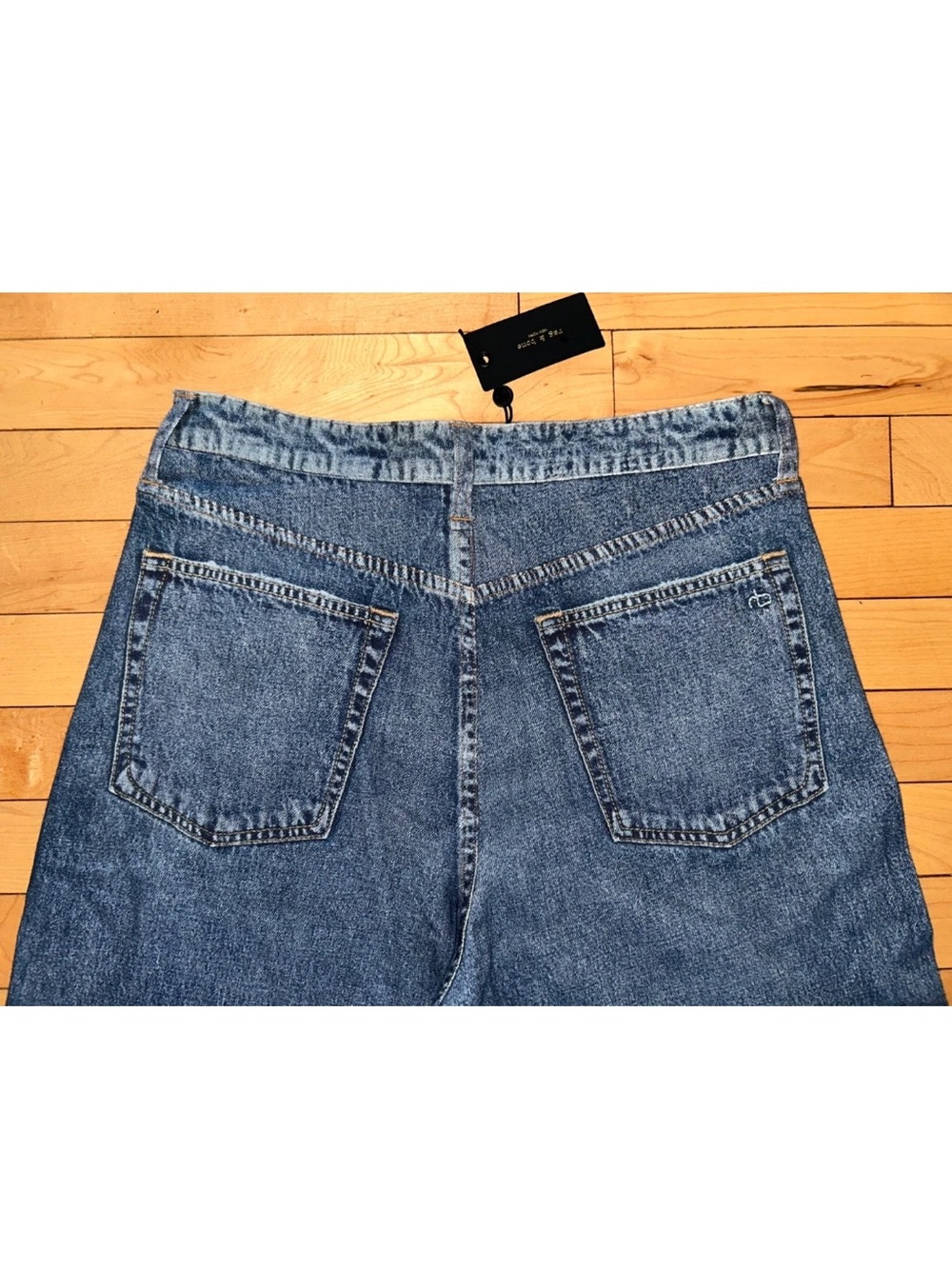 NEW! RAG & BONE Miramar Sofie Wide-Leg Pant in Kimber Size 28 - Picture 6 of 6
